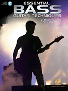 Essential Bass Guitar Techniques Guitar and Fretted sheet music cover